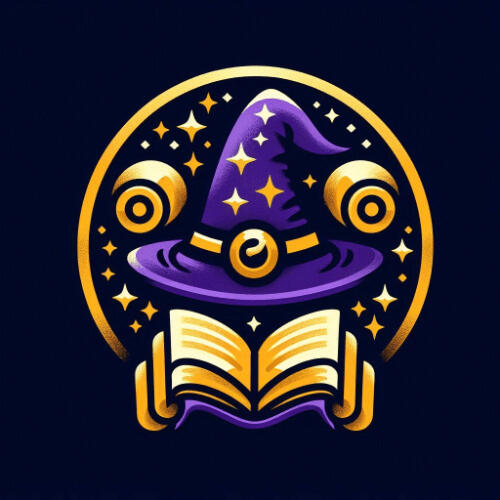 word wizard game logo