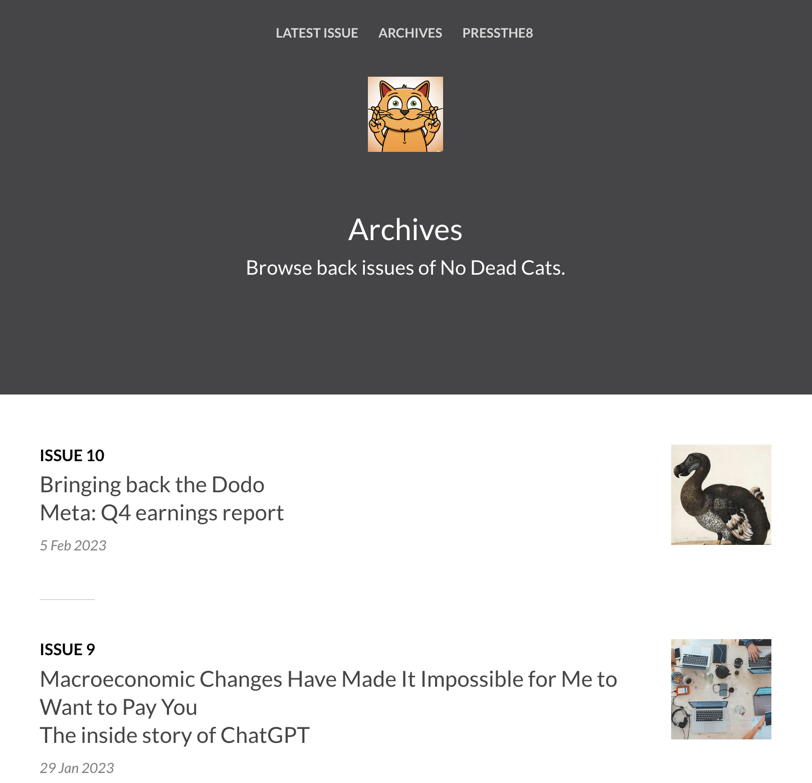 No Dead Cats Screenshot